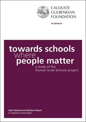 Book cover for Towards Schools Where People Matter