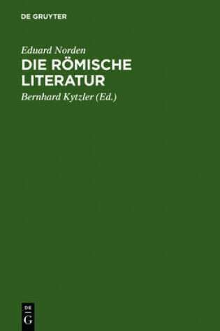 Cover of Die roemische Literatur