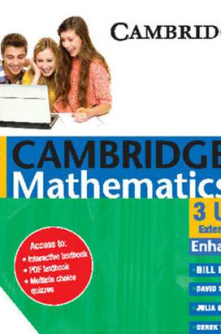 Cover of Cambridge 3 Unit Mathematics Year 12 Enhanced Version Interactive Textbook