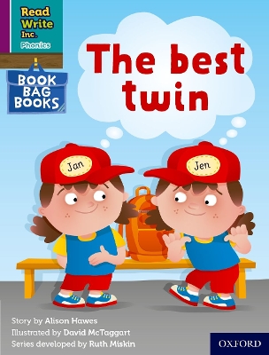 Book cover for Read Write Inc. Phonics: The best twin (Purple Set 2 Book Bag Book 4)