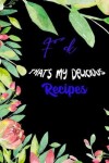 Book cover for F*ck. That's My Delicious Recipes