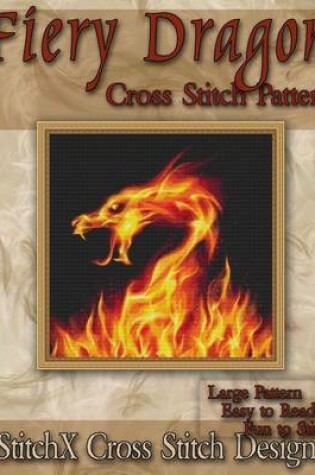Cover of Fiery Dragon Cross Stitch Pattern
