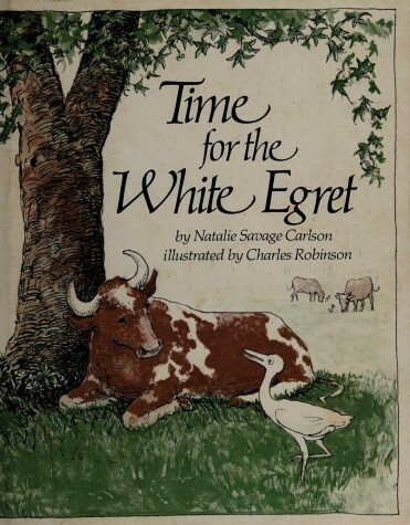 Book cover for Time for the White Egret