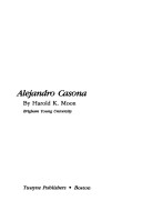 Cover of Alejandro Casona