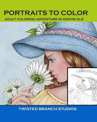 Book cover for Portraits to Color