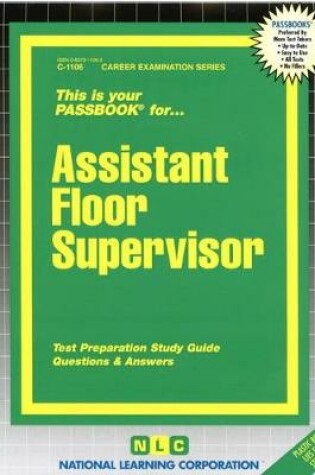 Cover of Assistant Floor Supervisor