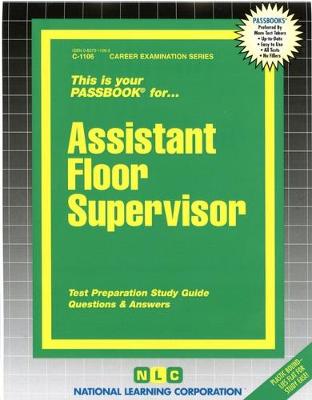 Book cover for Assistant Floor Supervisor