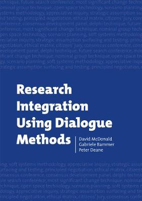 Book cover for Research Integration Using Dialogue Methods