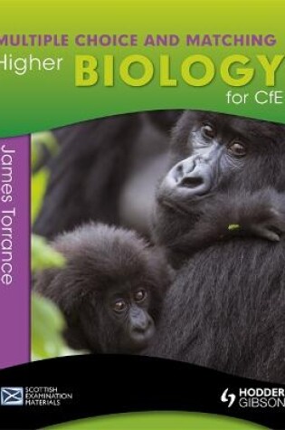 Cover of Higher Biology for CfE: Multiple Choice and Matching
