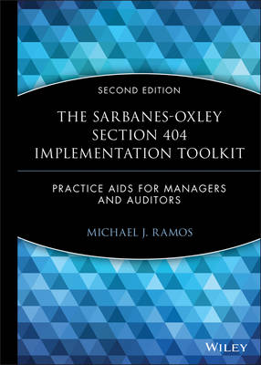 Book cover for The Sarbanes-Oxley Section 404 Implementation Toolkit, with CD ROM