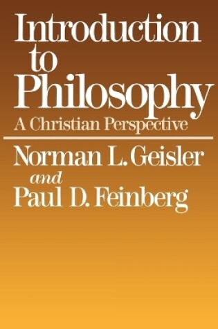 Cover of Introduction to Philosophy