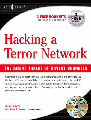 Book cover for Hacking a Terror Network: The Silent Threat of Covert Channels