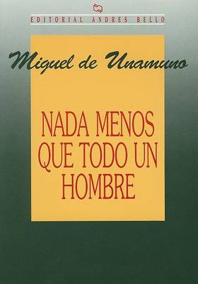 Book cover for Nada Menos Que Todo un Hombre