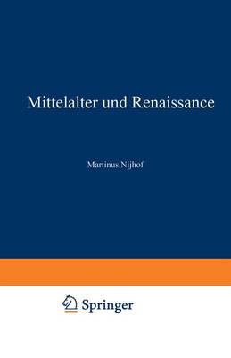 Book cover for Mittelalter Und Renaissance II