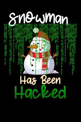 Book cover for snowman has been hacked