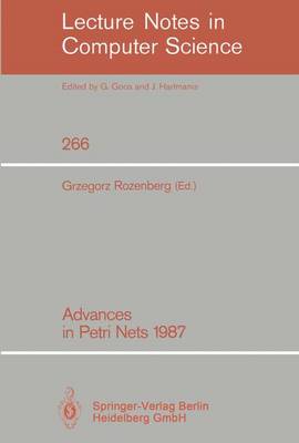 Book cover for Advances in Petri Nets 1987