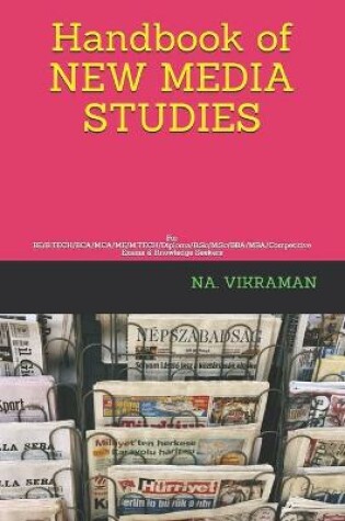 Cover of Handbook of NEW MEDIA STUDIES