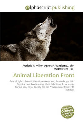 Cover of Animal Liberation Front