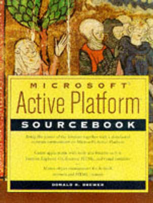 Book cover for Microsoft Active Platform Sourcebook