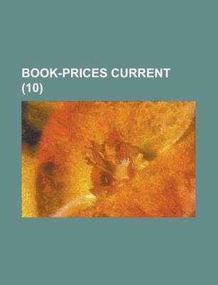 Book cover for Book-Prices Current (10)