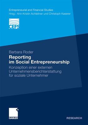 Book cover for Reporting Im Social Entrepreneurship