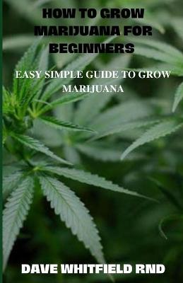 Book cover for How to Grow Marijuana for Beginners