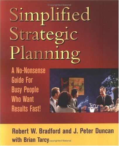 Book cover for Simplified Strategic Planning