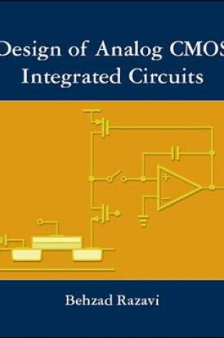 Cover of DESIGN OF ANALOG CMOS INTEGRATED CIRCUIT