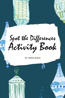 Book cover for Spot the Differences Christmas Activity Book for Children (6x9 Coloring Book / Activity Book)