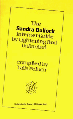 Book cover for Sandra Bullock Internet Guide