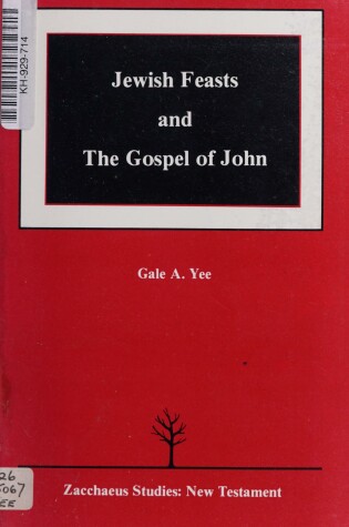 Cover of Jewish Feasts and the Gospel of John