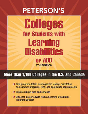 Book cover for Colleges for Students with Learning Disabilities or Ad/HD