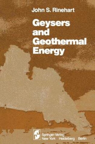 Cover of Geusers and Geothermal Energy