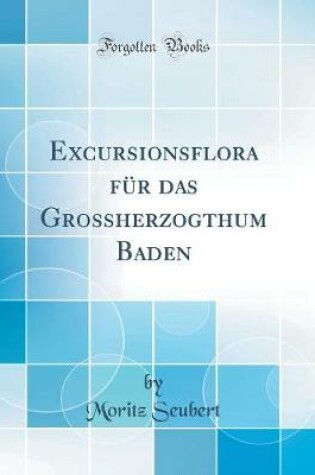 Cover of Excursionsflora F�r Das Grossherzogthum Baden (Classic Reprint)