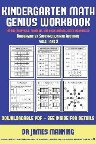 Cover of Kindergarten Subtraction and Addition (Kindergarten Math Genius)