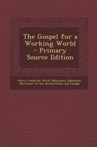 Cover of The Gospel for a Working World