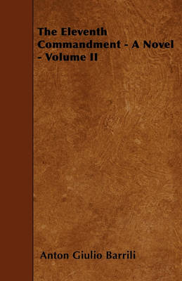 Book cover for The Eleventh Commandment - A Novel - Volume II