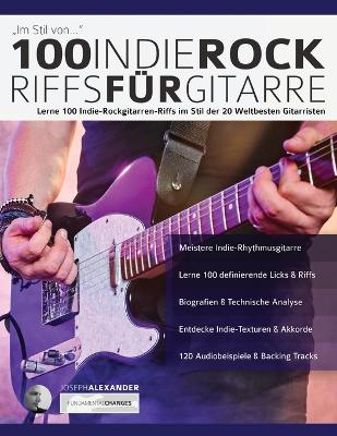 Book cover for 100 Indie-Rock Riffs Für Gitarre