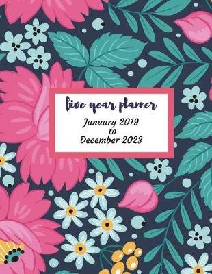 Book cover for 2019 - 2023 Oba Five Year Planner