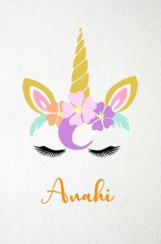 Cover of Anahi A5 Lined Notebook 110 Pages