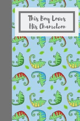 Book cover for This Boy Loves His Chameleon