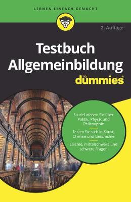 Book cover for Testbuch Allgemeinbildung für Dummies