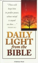 Book cover for Daily Light from the Bible