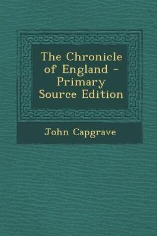 Cover of The Chronicle of England