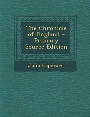 Cover of The Chronicle of England