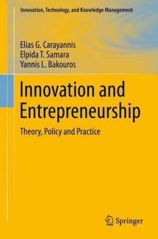 Cover of Innovation and Entrepreneurship