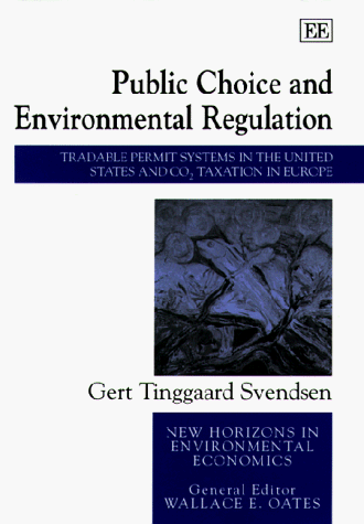 Cover of public choice and environmental regulation