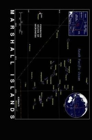 Cover of Modern Day Color Map of the Marshall Islands Journal