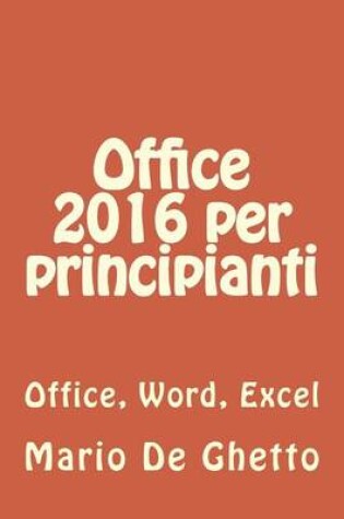 Cover of Office 2016 per principianti