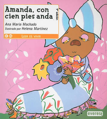 Book cover for Amanda, Con Cien Pies Anda